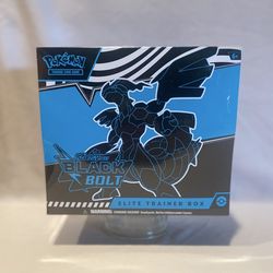 New Pokémon Black Bolt ETB