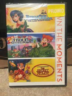 Own the movies 3 Dvd  cartoon ((sealed ))