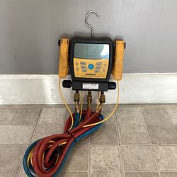 FieldPiece SM380V SMAN  Refrigerant Manifold + Micron Gauge 