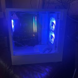 Custom Gaming PC – RTX 2060 Ryzen 5 5600, 64GB RGB RAM, 1TB NVMe – White Build