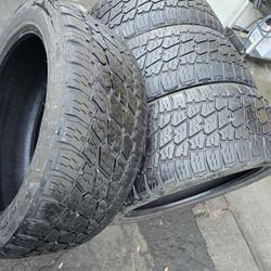 4 used tires  285 45r22 (114H) Nitto AT Terra Grappler G2 $299.00 all 4