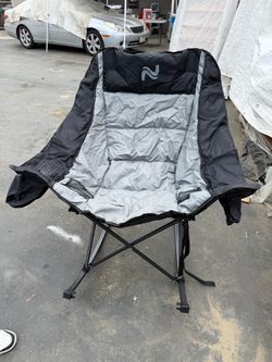 Rocking Chair Black and Gray