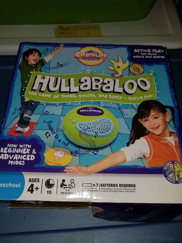 Hullabaloo and more games