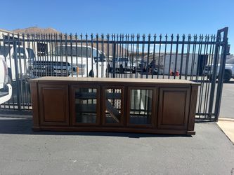 FREE Large Wood Entertainment Center / TV Console