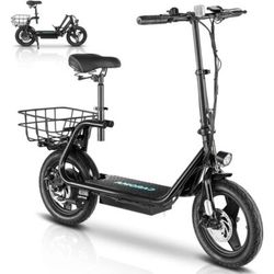 48V 800W Adults Electric Scooter with Removable Seat