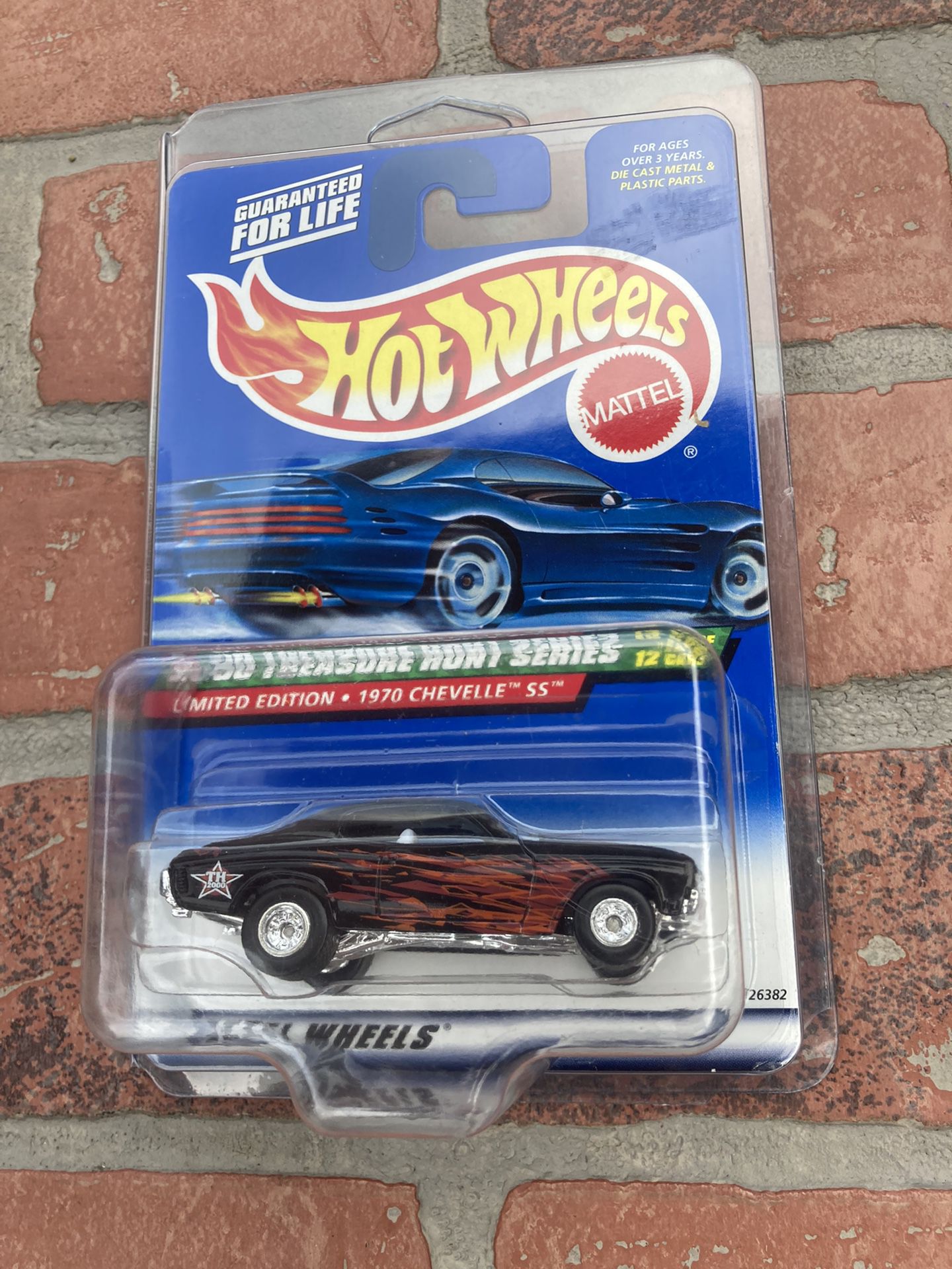 Hot Wheels 2000 Treasure Hunt Real Riders 70’ Chevelle SS Limited Edition
