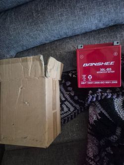 Banshee 30l-bs motorcycle battery