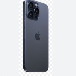 Iphone 15 Promax Unlocked  Blue