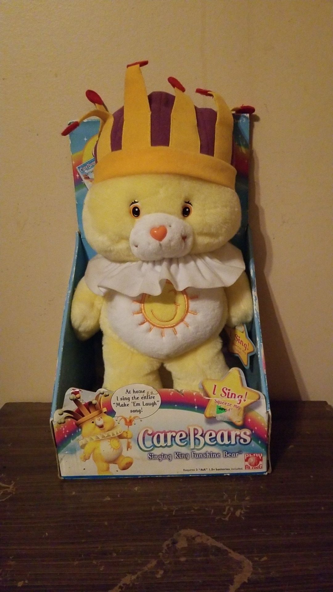 Care Bears-Singing King Funshine Bear