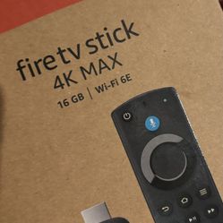 Firetv Stick 4k 16Gb Brand New  $30. Firetv Cube $85