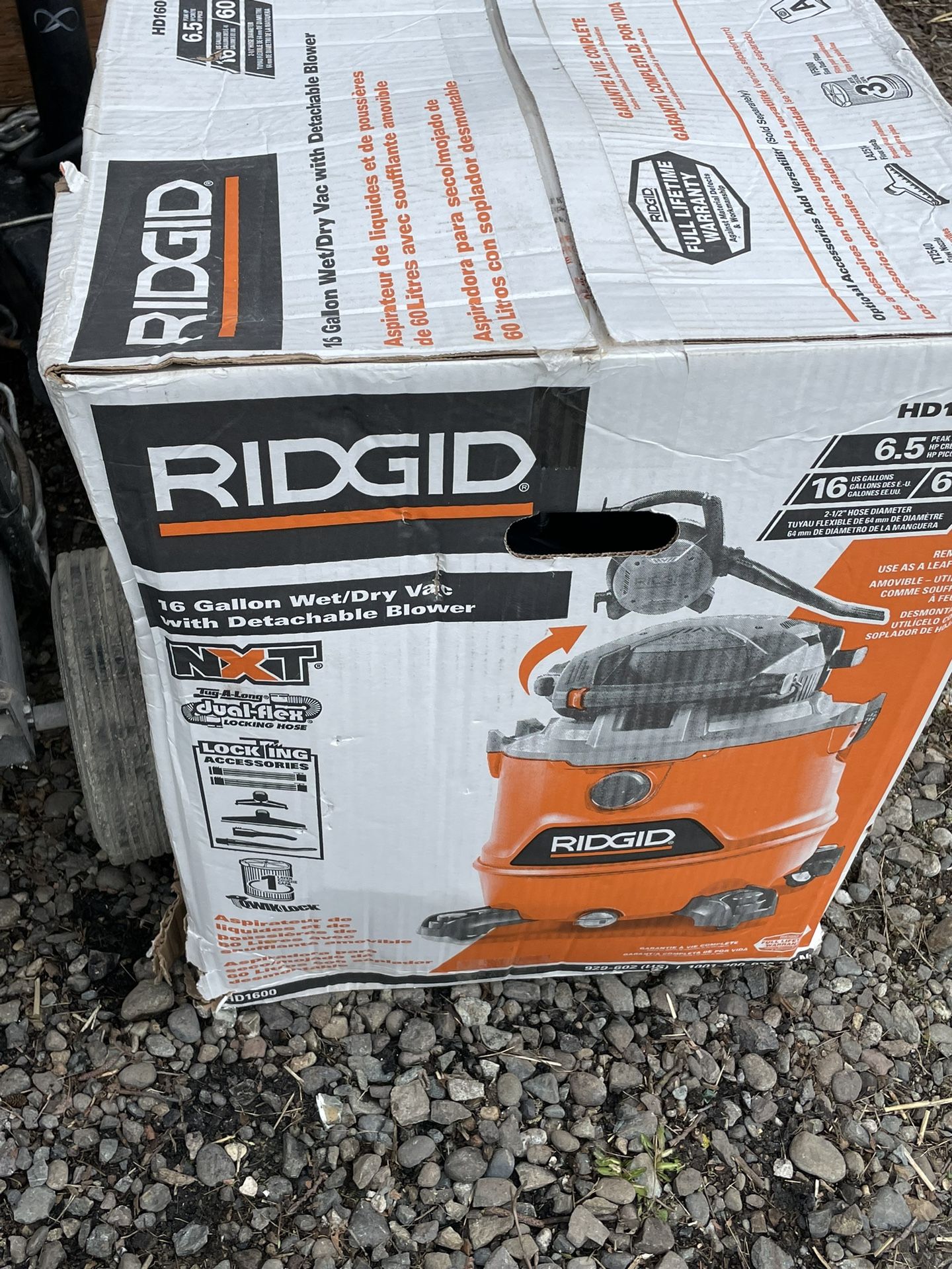 RIGID Vacuum/blower