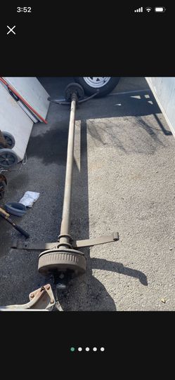Trailer Axel 95” Long 3500 Pds Good Condition