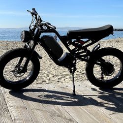 🤭🤭Brand New 2024 E-Bike: Full Suspension, Fun & Fast, 1500W, Monthly Payments!