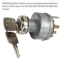 AR58126Ignition Switch, Universal Replacement Ignition