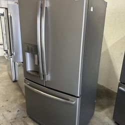 36 Inch Counter Depth French Door water ice can deliver Refrigerator with 22.1 Cu. Ft. Capacity, TwinChill™, Turbo Cool, Temperature-Controlled Drawer