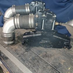 Exhaust Manifold  For  350 V8  Boat Exhaust  MANIFOLD 