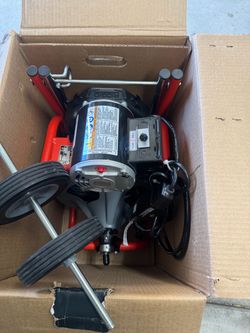 RIDGID Electric Drain Cleaning Machine