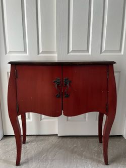 Vintage French Console Cabinet