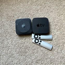 two second generation apple tvs