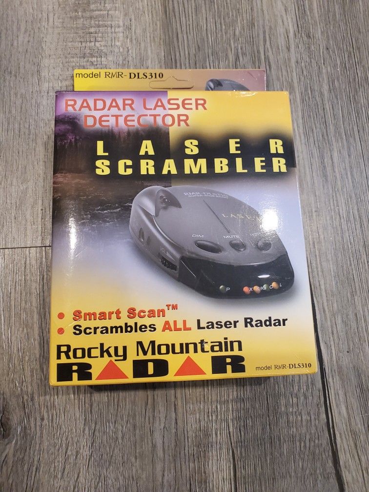 NEW Rocky Mountain Radar Laser Detector Scrambler Fuzz Buster