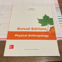 Annual Editions Physical Anthropology 27th Edition