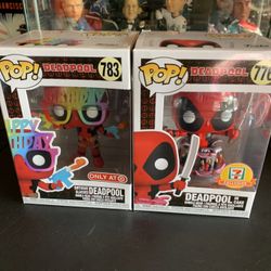 Funko Pop Deadpool 30th Birthday Exclusives