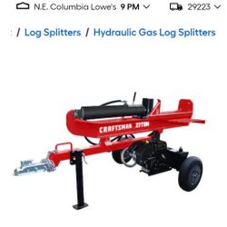 Log Splitter And Garden Chiller