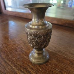 Small Brass Vase