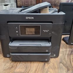 Epson Workforce Pro WF-3733 All In One Printer Copier Scanner Fax Machine
