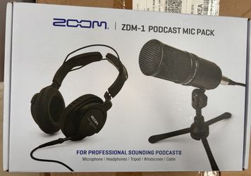 ZOOM ZDM-1 Podcast Mic Pack