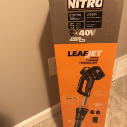  Nitro Jet Leaf Blower!