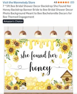 Bridal Shower Decorations - She Found Her Honey