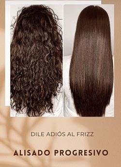 Alaciado y tratamiento