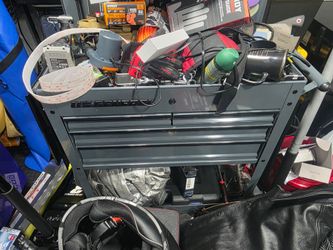 US GENERAL 30" 4 Drawer Tech Cart