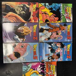 FUNimation Dragon Ball Z & Dragon Ball GT Animation & Anime VHS Tape Lot 7 Tapes