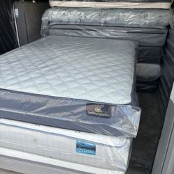 Queen Size Mattress And Box spring 