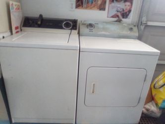 Washer and Dryer