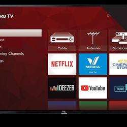 **65" Roku TV w/RGB lights -LIKE NEW!!**