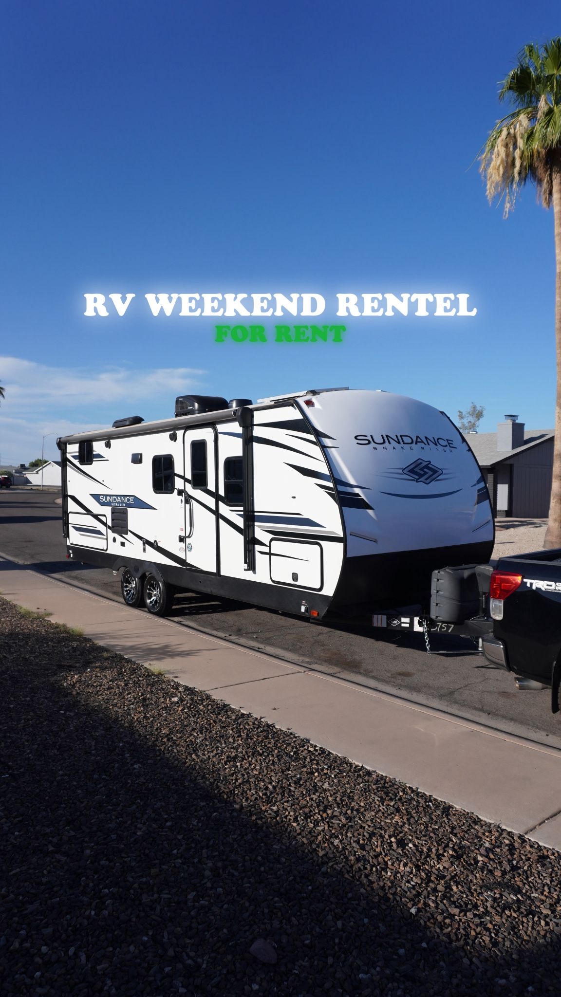 Weekend RV Rental – Fully Equipped