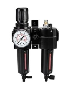 MERLIN 3/8 in. NPT Air Filter /Regulator/Lubricator with Gauge