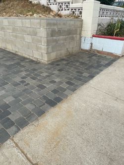 Paver work