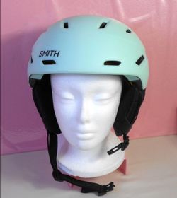SKI HELMET by Smith_Women's Medium Size (Matte teal)