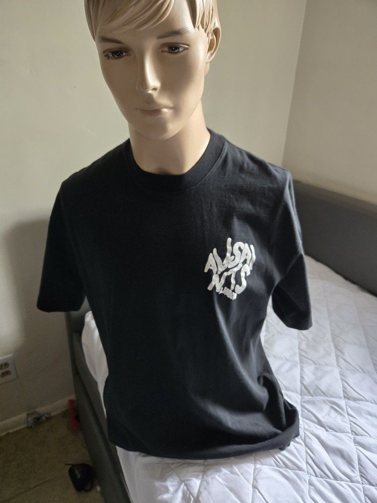 All Saints Orlando Logo Print T-shirt Size S