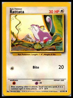 #137 RATTATA 61/102