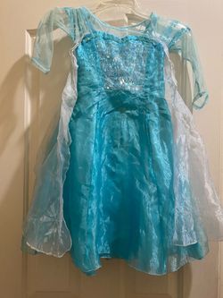 Frozen Elsa Girls Costume Dress- Castle Collection 4