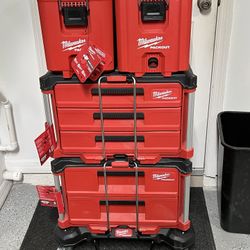 Five Piece Milwaukee Packout Setup