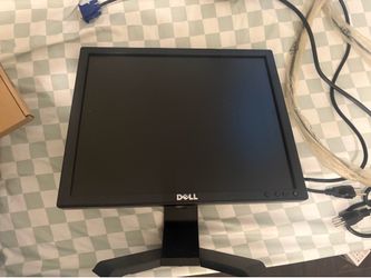 NEW! Dell pc and monitor Black