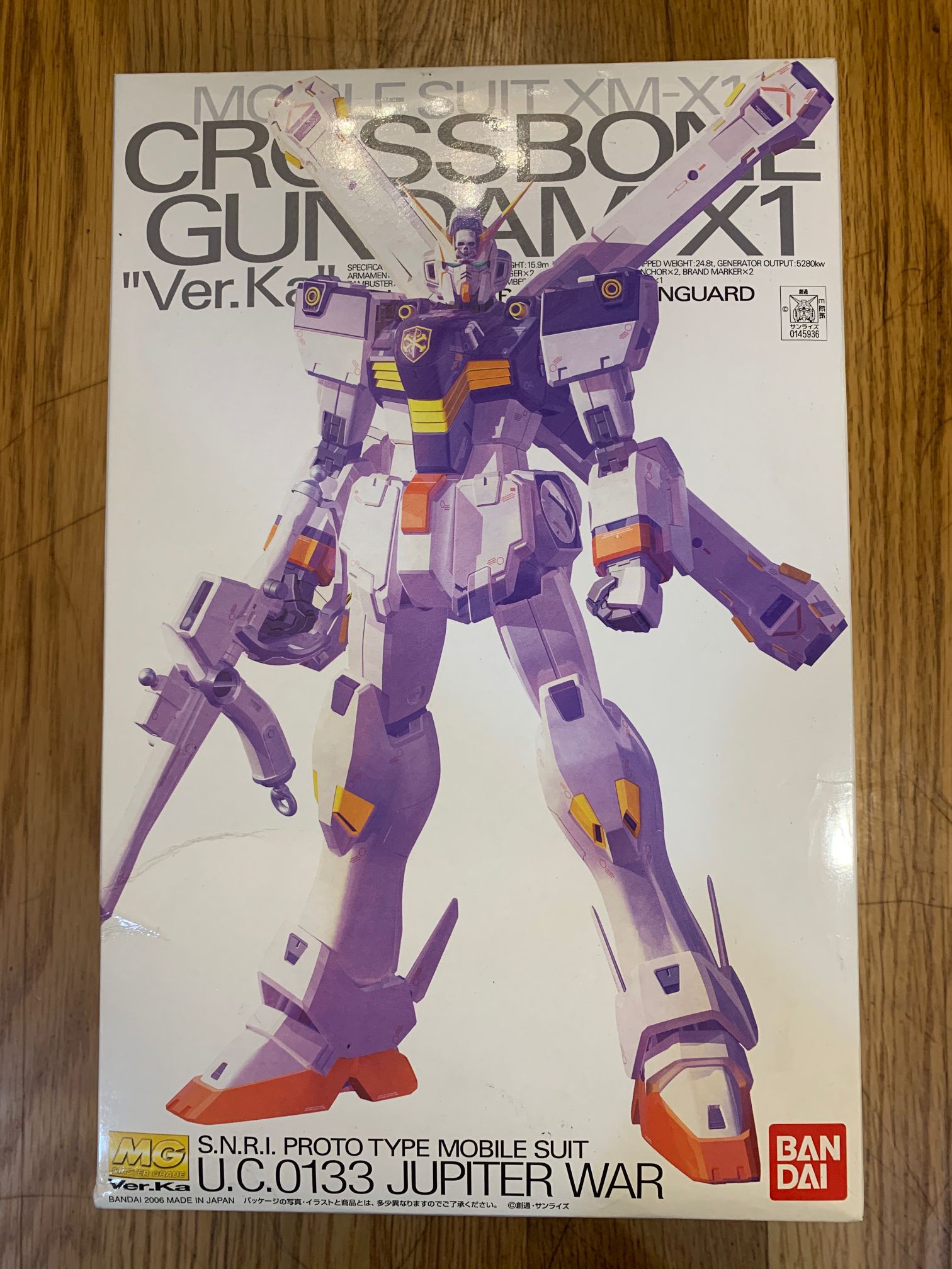 MG 1/100 Crossbones Gundam X1 Ver Ka