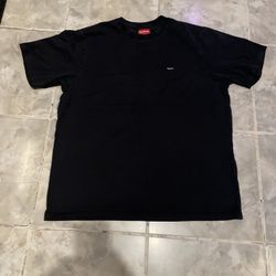 Supreme Small Box Logo Tee T Shirt Mens Size Large Black
