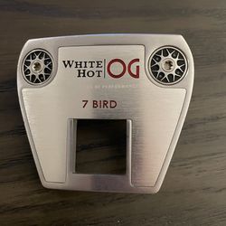 White Hot OG 7 Bird Putter Head Only W/ Cover 